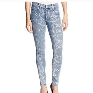 Hudson Nico Midrise Copperhead Skinnies, Size 26